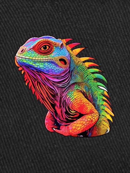 de rayonnement d’iguane