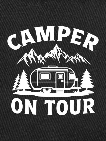 Camper on tour