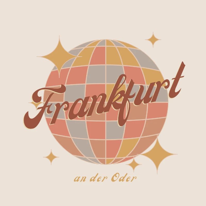 Francfort-sur-l’Oder, Brandebourg, Retro Vintage