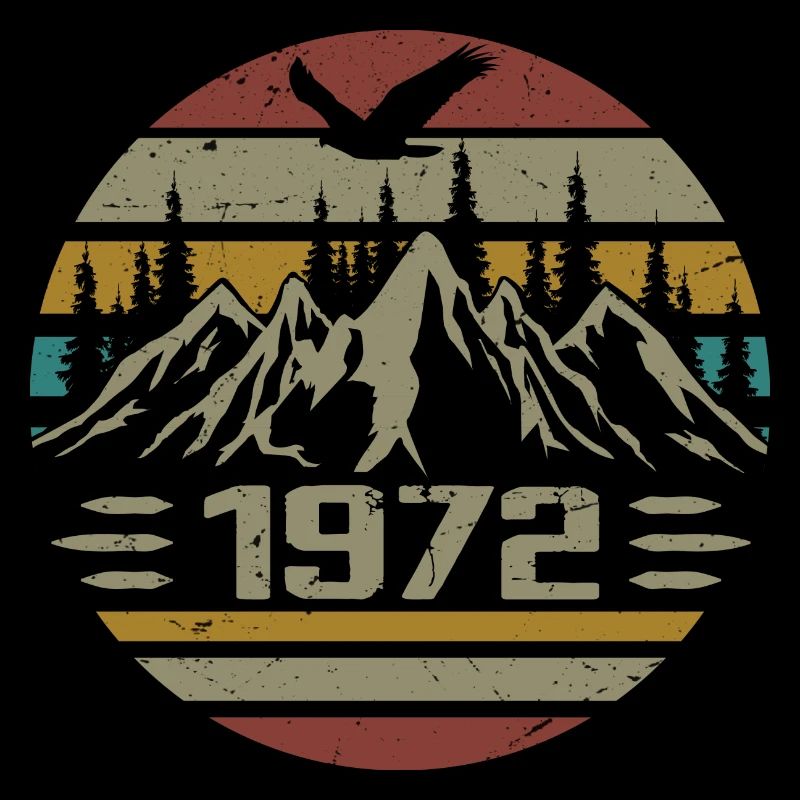 Born in 1972 Original Retro 1972 Anniversary Gift