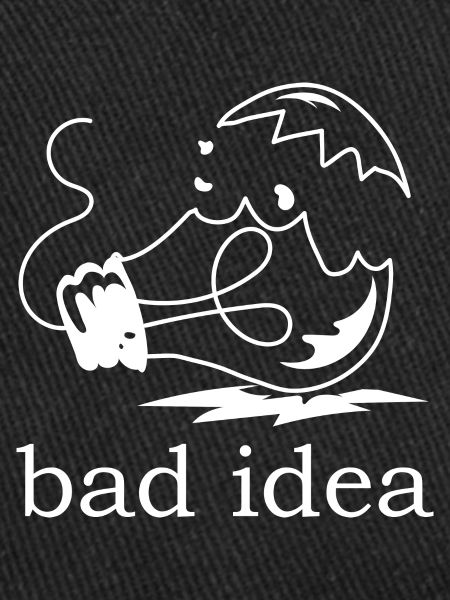 Light bulb bad idea