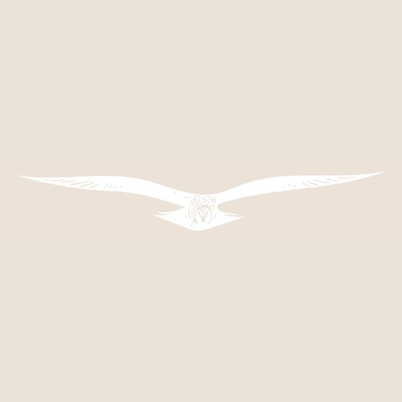 Aigle volant élégant