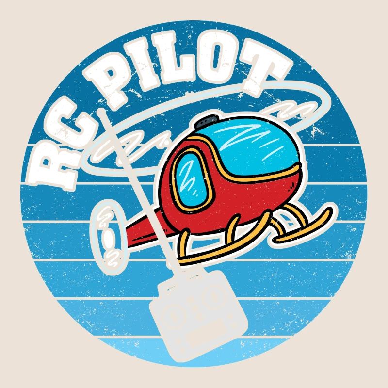 RC pilot helicopter model making