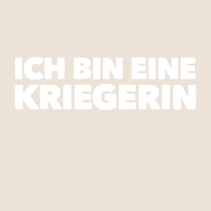vor dir steht eine Kriegerin