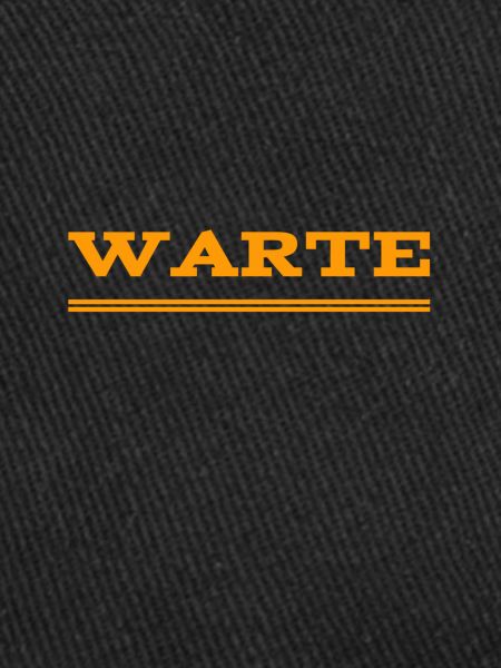 warte mal