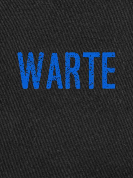 warte kurz