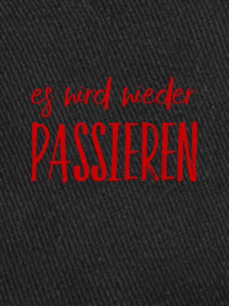 das passiert nochmal