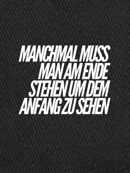 siehst du den Anfang?