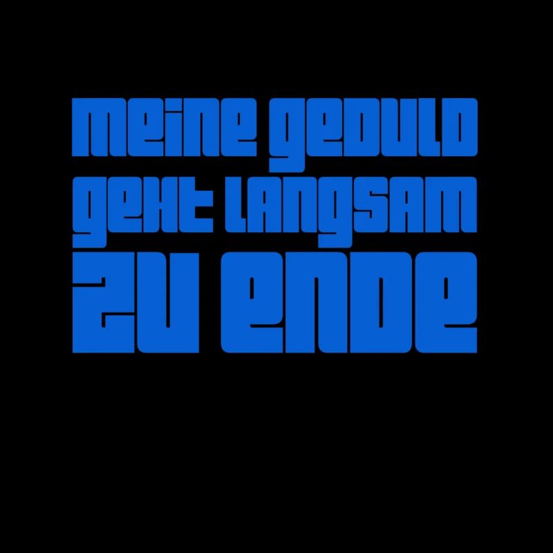 am Ende meiner Geduld