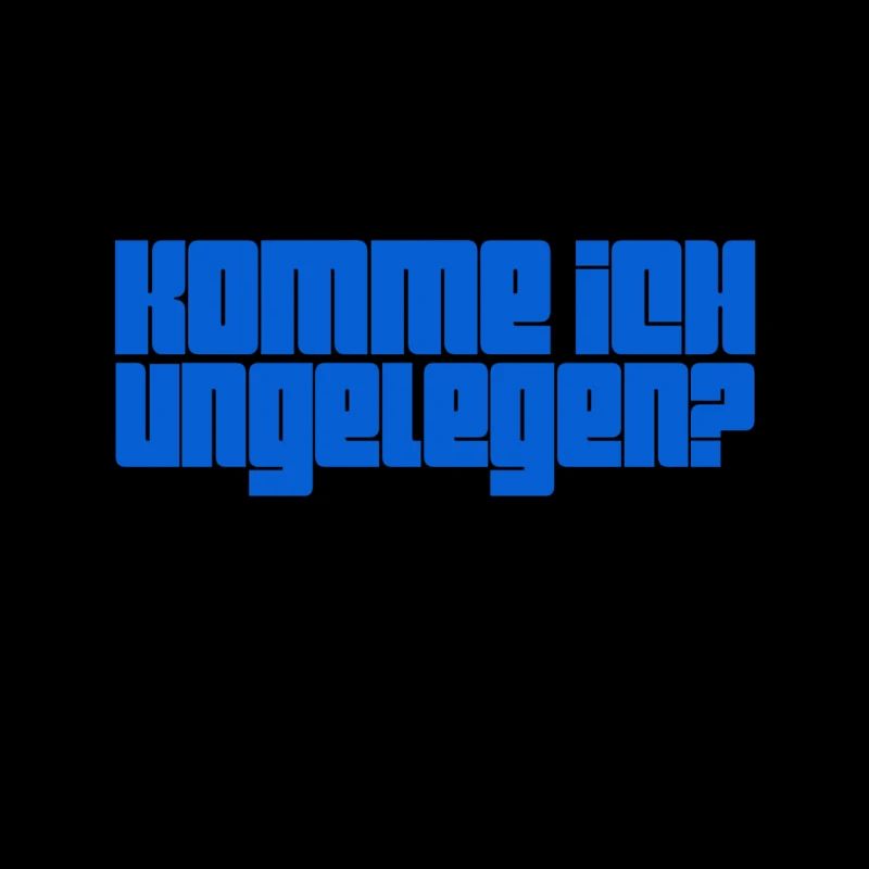 störe ich?