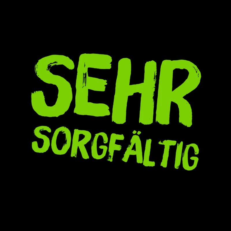 ich mag Sorgfalt