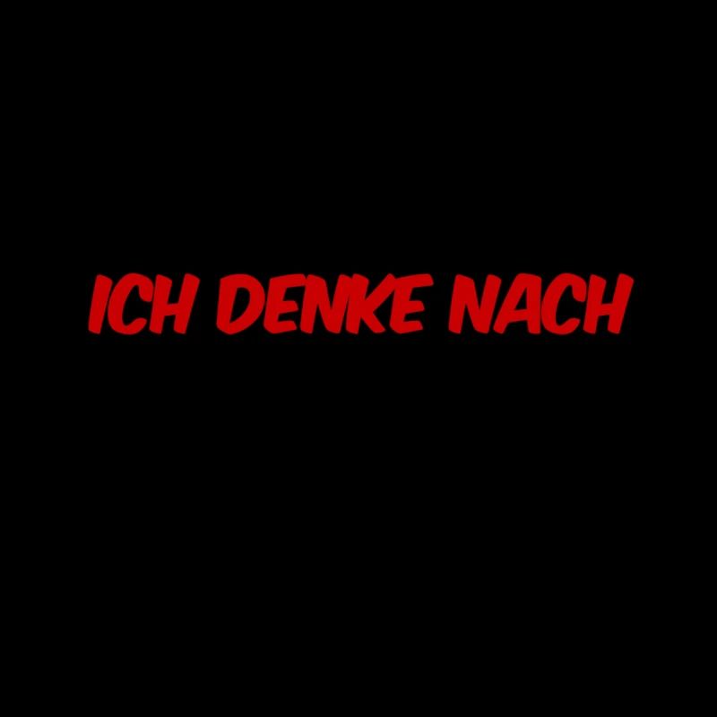 Ich denke nach