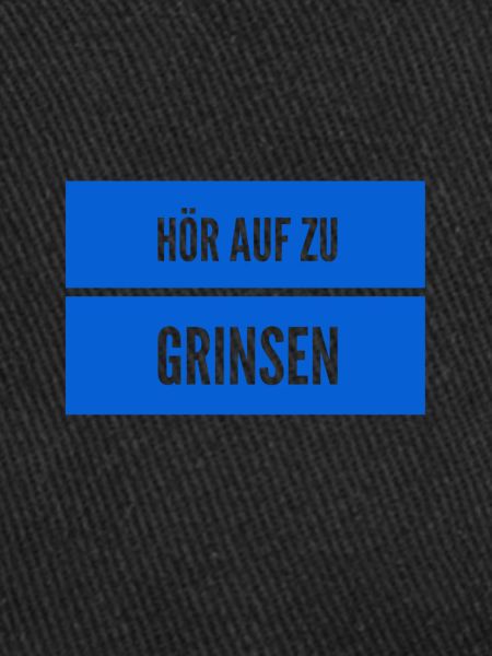 lass das grinsen