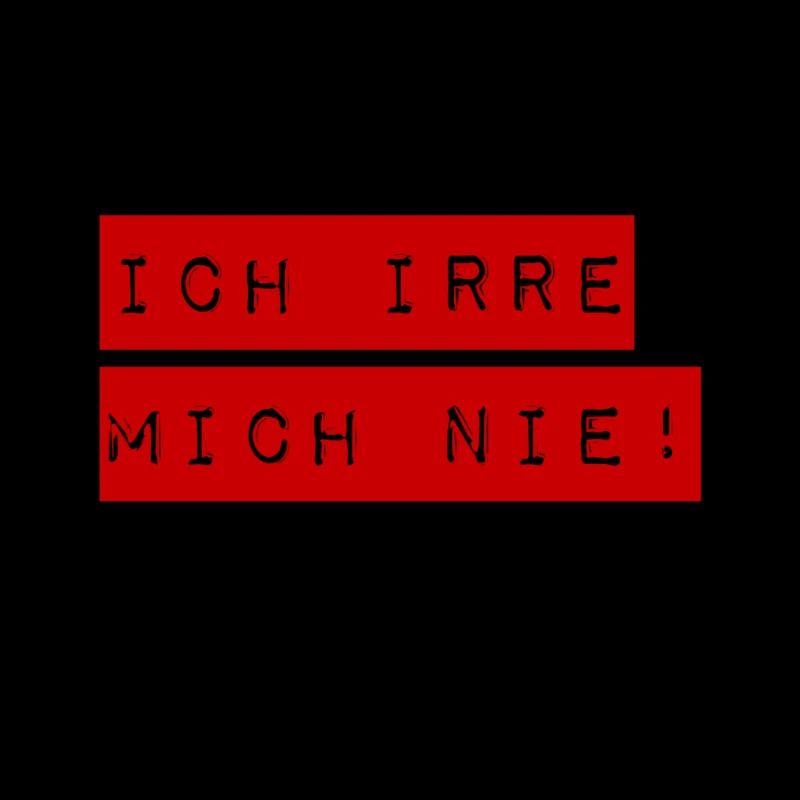 ich mache keine Fehler