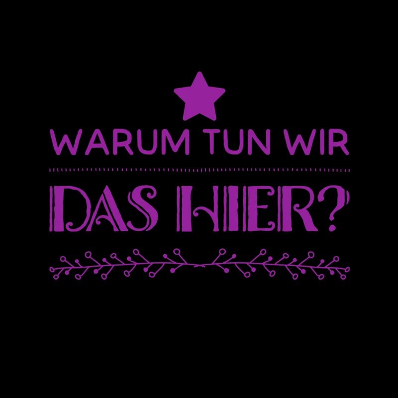 warum machen wir das?