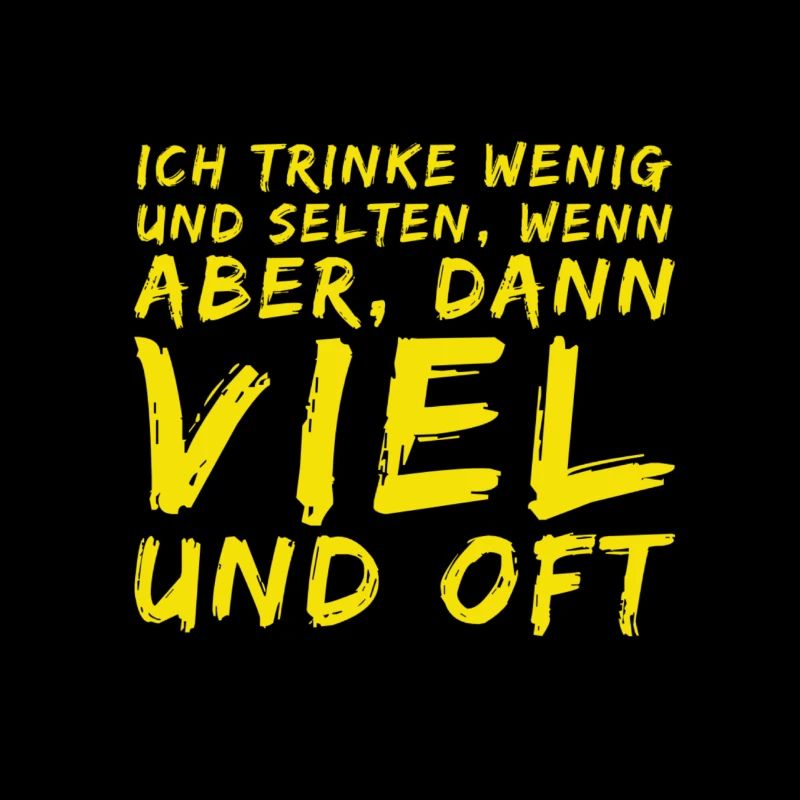 ich trinke viel