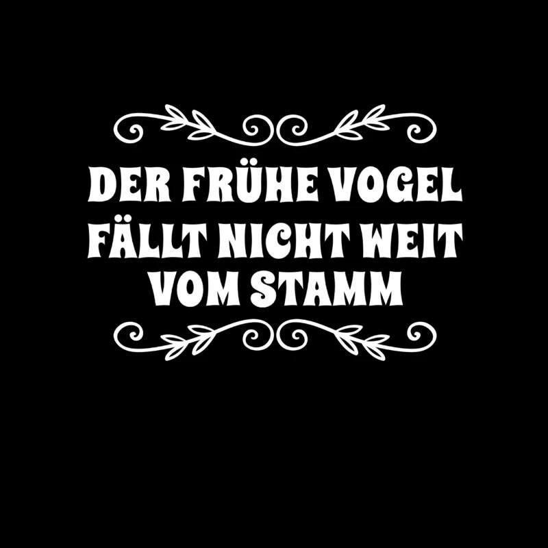 er fällt nicht weit vom Stamm