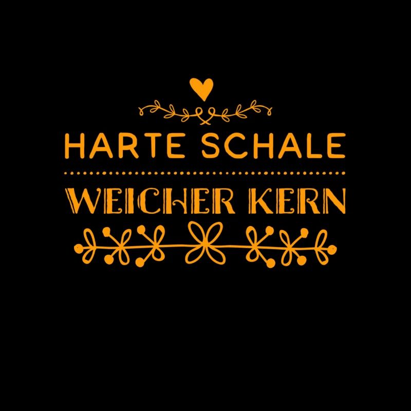 außen hart, innen weich