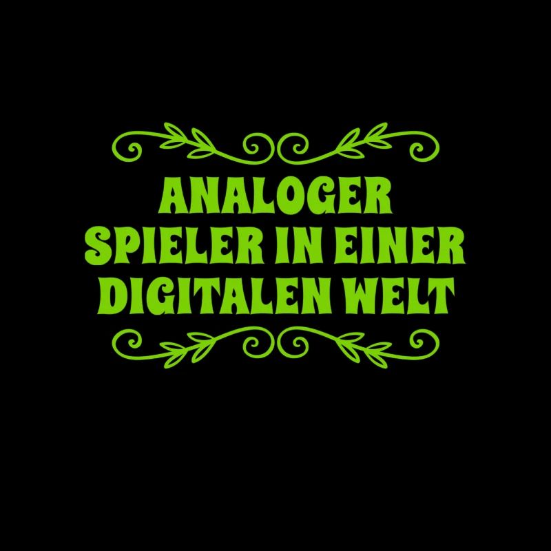 I like it analog