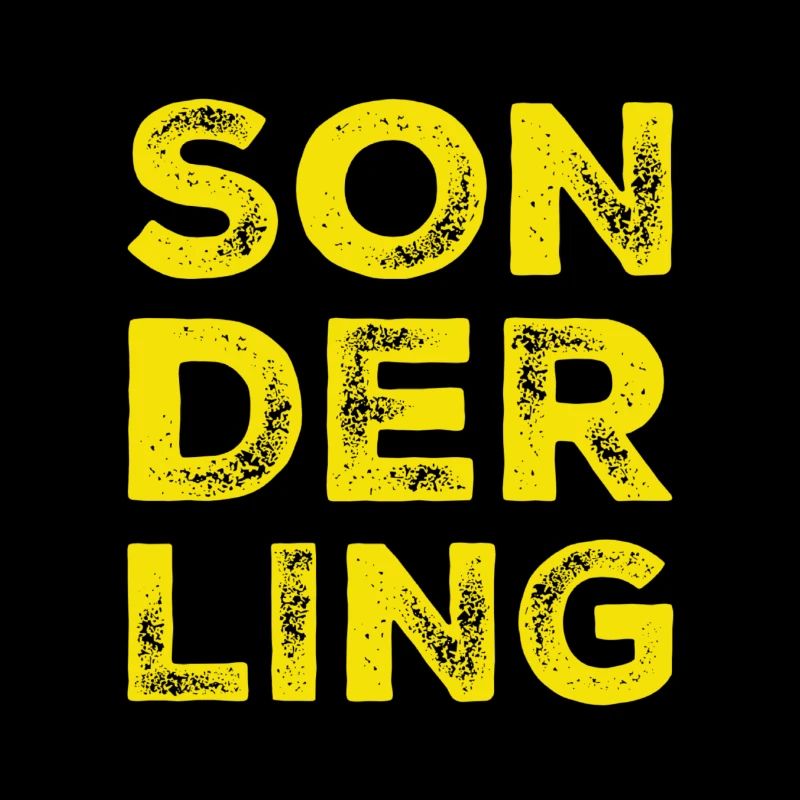 vor dir steht ein Sonderling