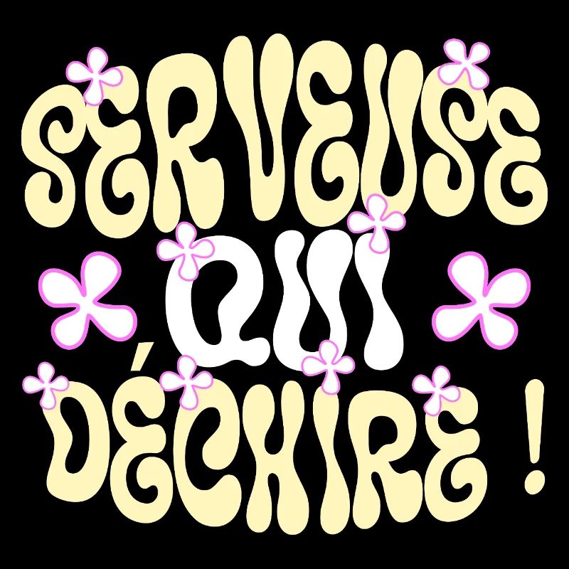 Serveuse Qui Déchire Serveuse Humour