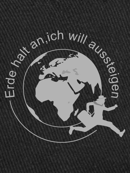 Erde halt an