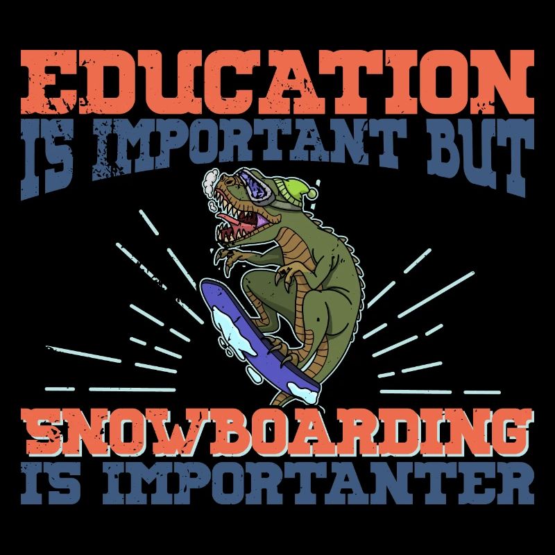 Snowboarding reptile snowboarder snow skiing