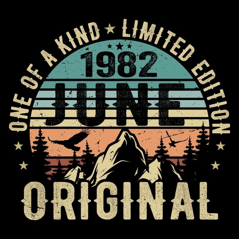 Legendär Seit Juni 1982 Geburtstag Geschenk 1982