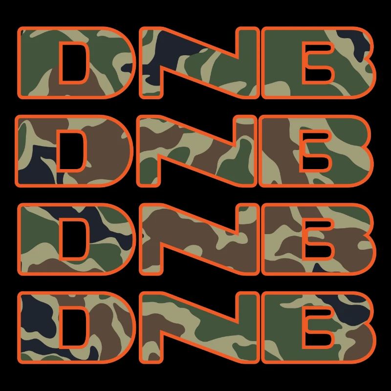 DNB Drum and Bass Junglist Camo Remix