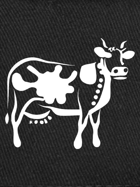Cow Art Abstrait