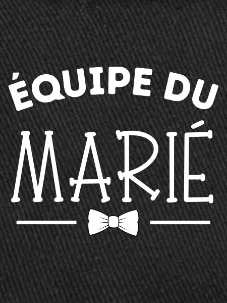 équipe du marié