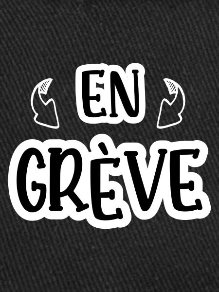 en grève
