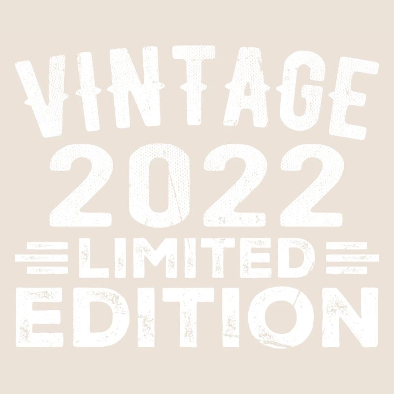 Année de construction 2022 Année de naissance Millésime 2022