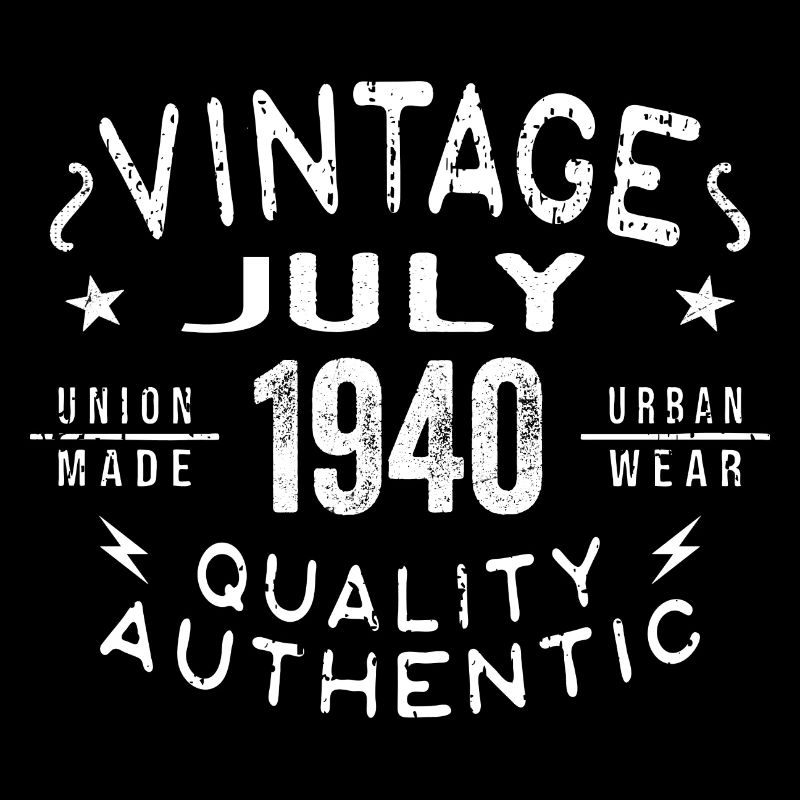 July 1940 Geburtstag im 1940 Geburtstagsgeschenk