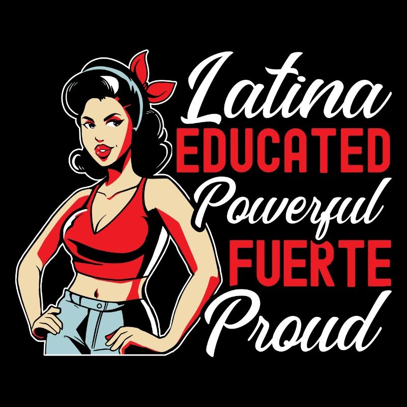 Latina Power Mexikanisch Spanisch Hispanisch