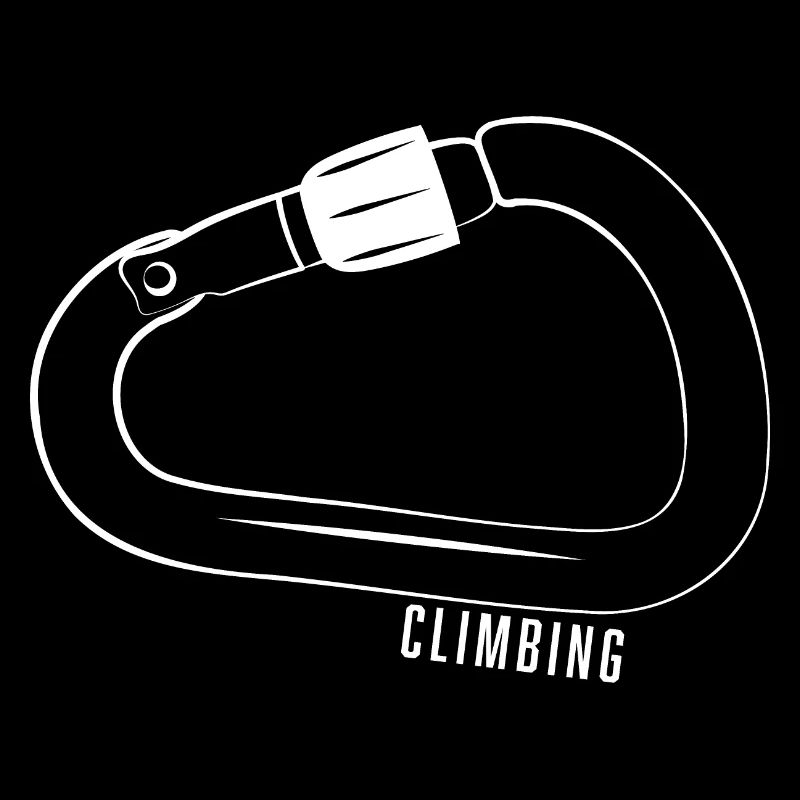 MOUSQUETON CLIMBING BLANC