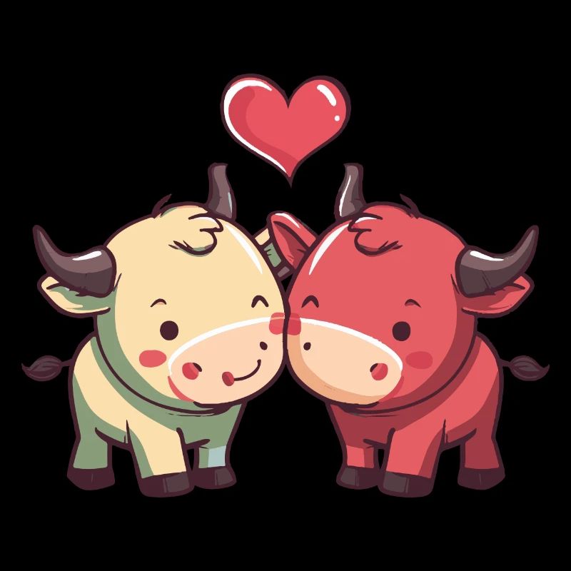 Couple Taureau Amour Saint-Valentin