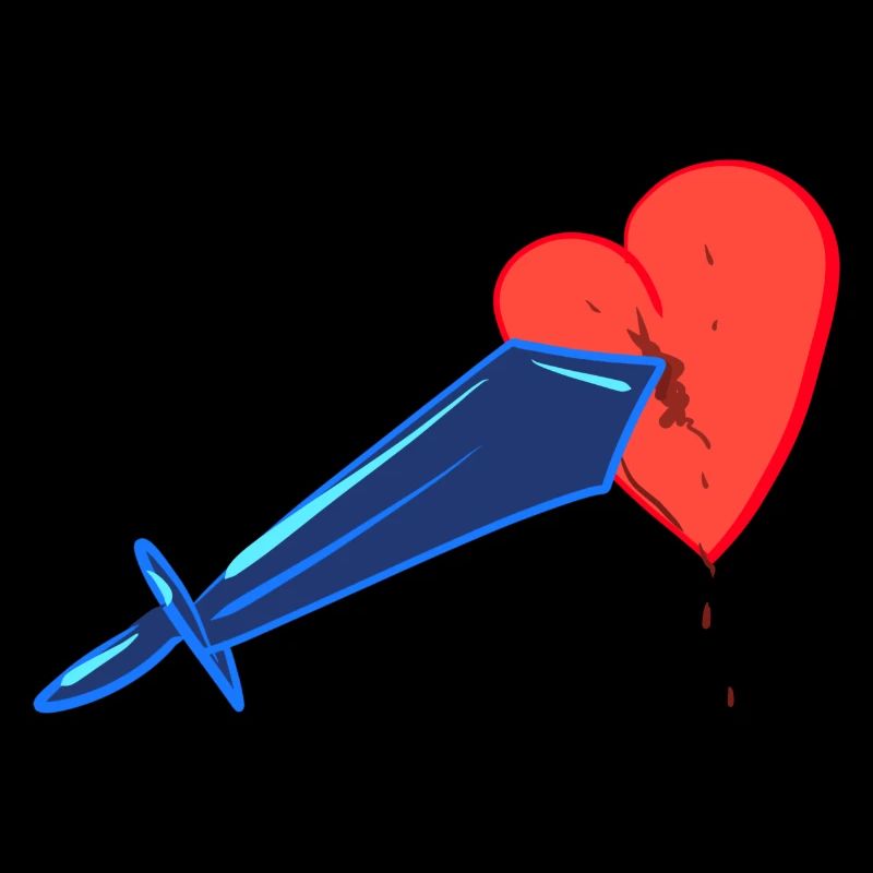 broken heart sword lovesickness