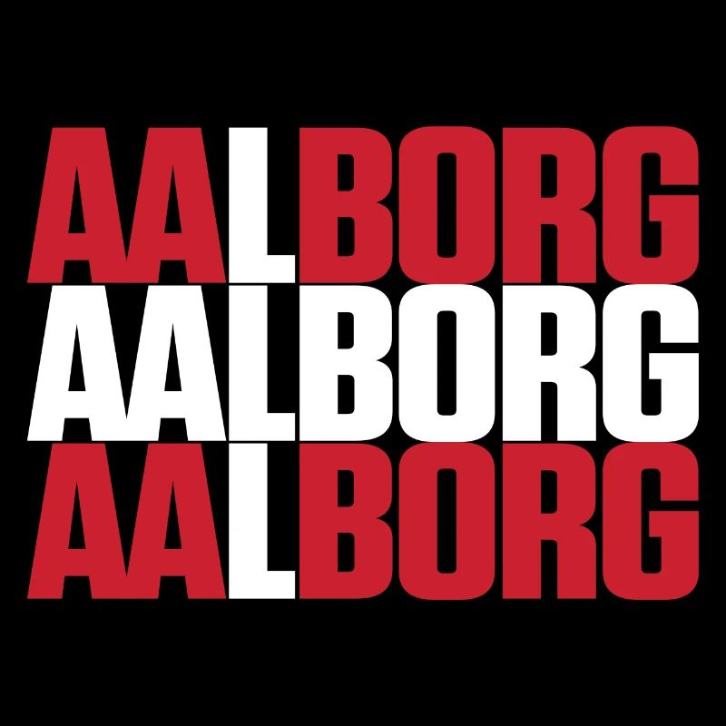 Aalborg Danemark Drapeau