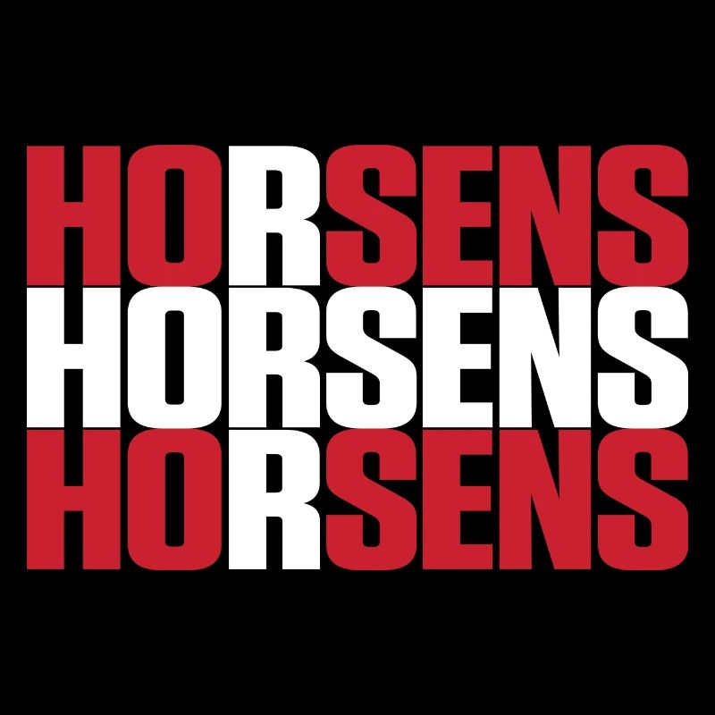 Horsens Danemark Drapeau