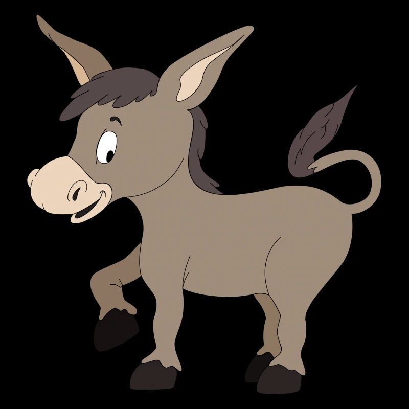 Toki le petit âne gris