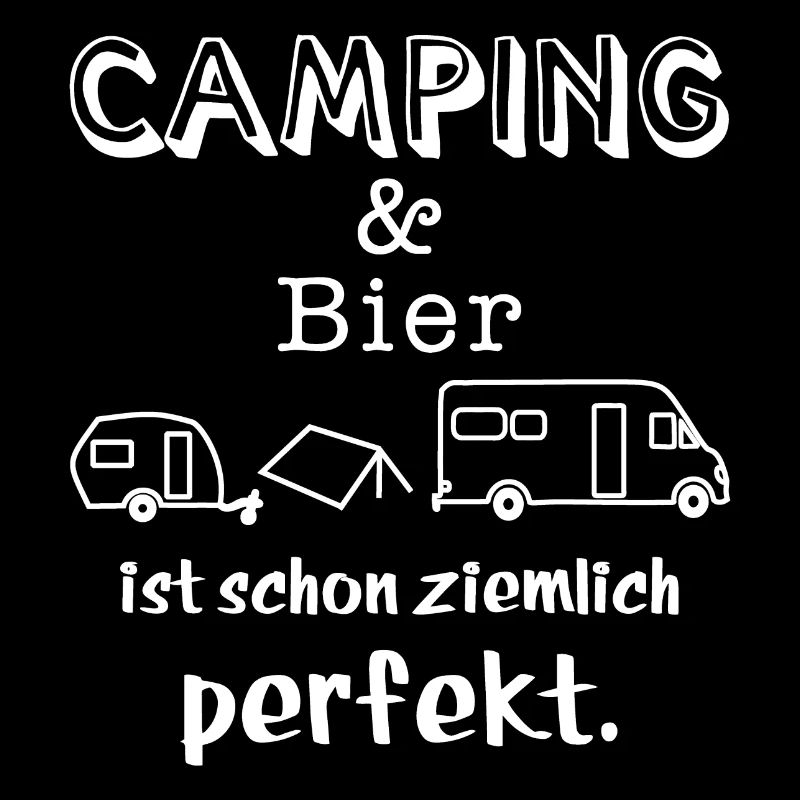 camping und bier