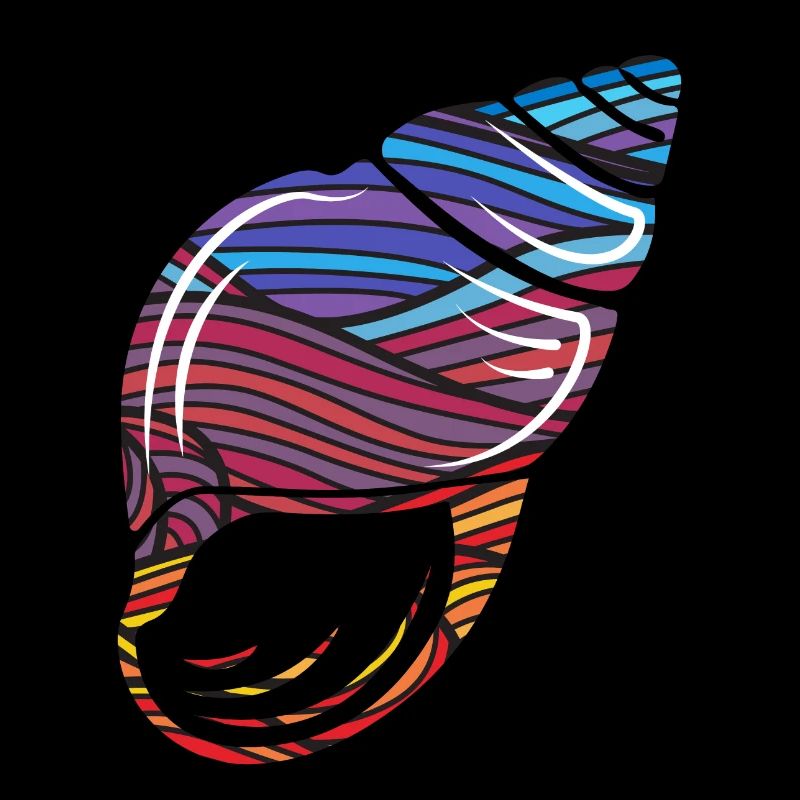 Meereswellen mit Farben