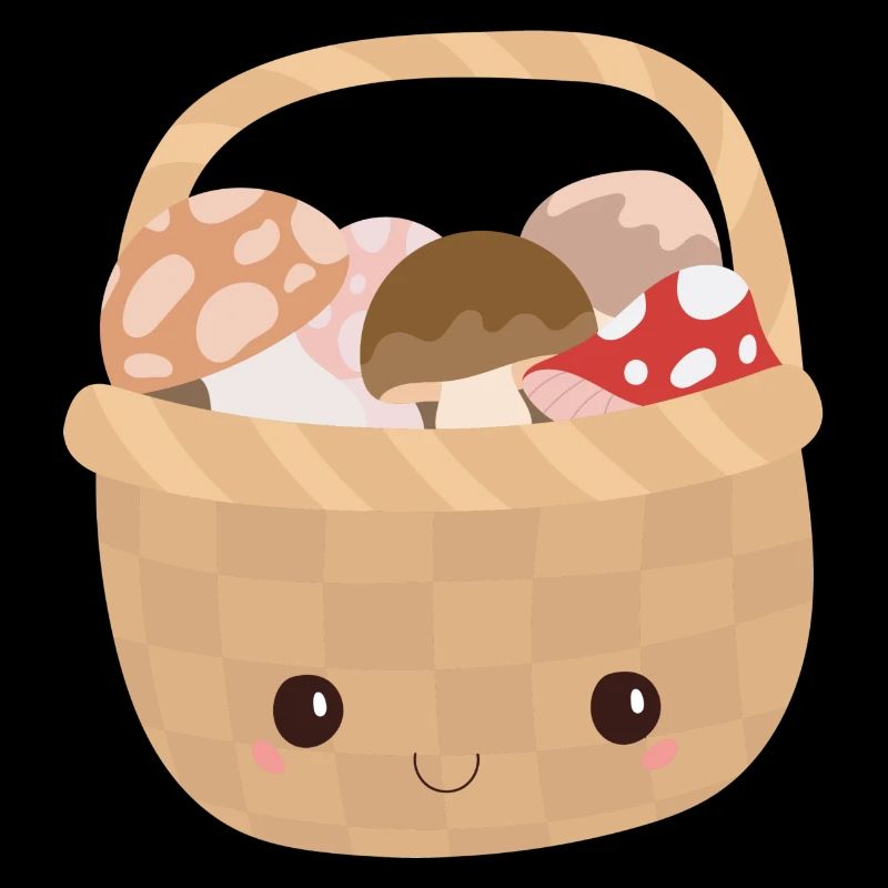 Panier aux champignons