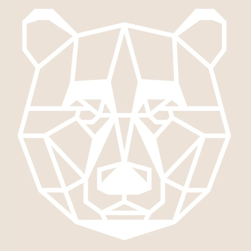 Ours composé de formes géométriques