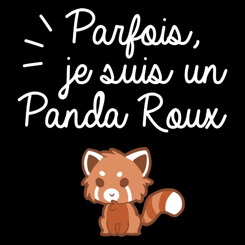 Je suis un panda roux