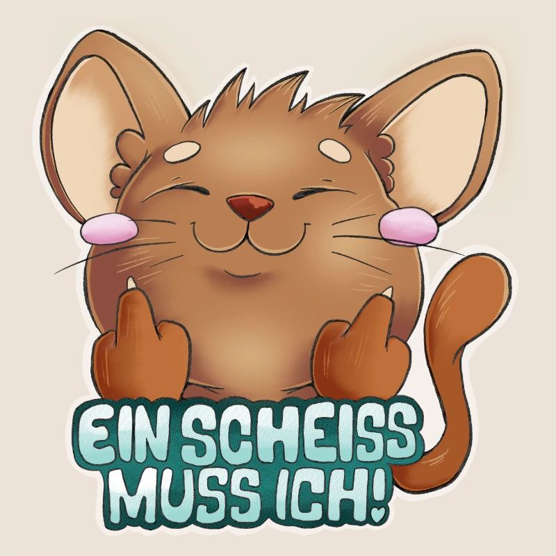Katze - Ein Schei* muss ich!