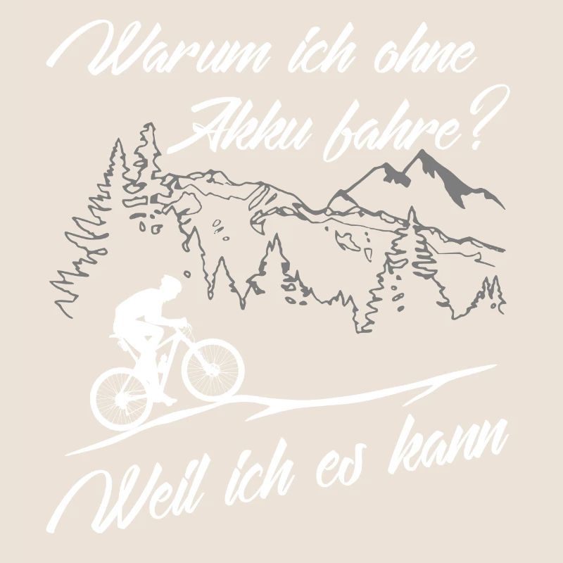 MTB - ohne Akku - weil ich es kann