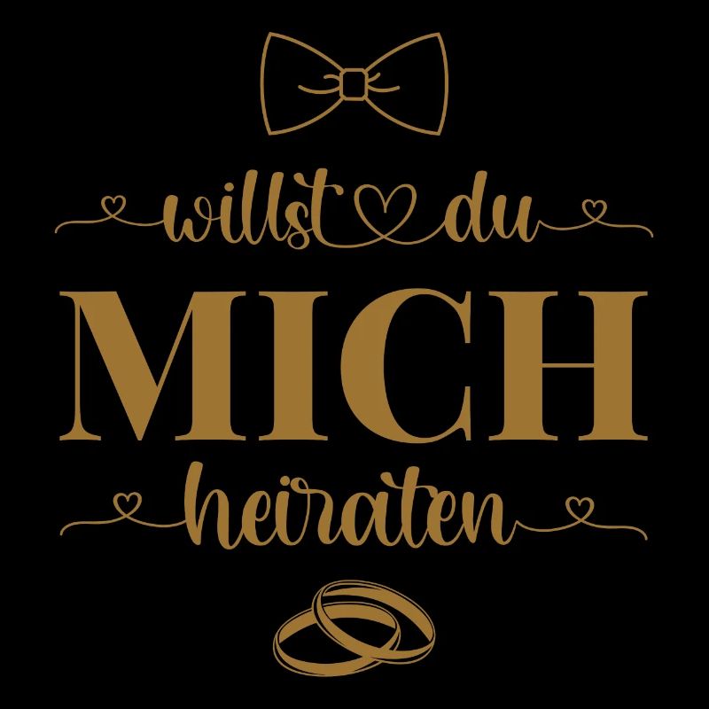 Heiratsantrag Hochzeit Willst Du mich heiraten