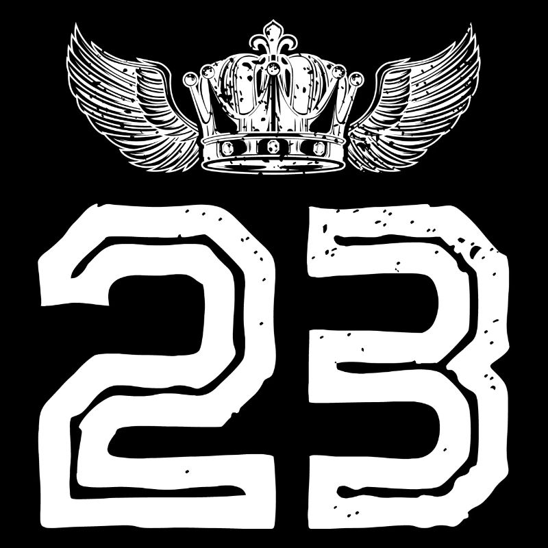 23 Zahl Krone